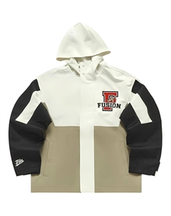 Куртка мужская темная коричнево-бежевая, Dark Sauce Brown Fila fusion