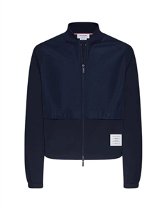 Многослойная куртка-бомбер из рипстопа, Marine Blue Thom browne