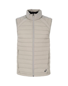 Мужская серая пуховая жилетка, Gray Asics