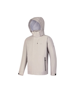 Водонепроницаемая ветровка унисекс с флисовой подкладкой серого цвета, Fleece-Lined Gray Fila