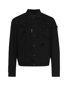Джинсовая куртка мужская черная, Black Dsquared2