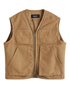 Мужская жилетка светло-коричневая, Light Umber Dsquared2