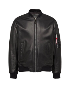 Кожаная куртка-бомбер, Black Dsquared2