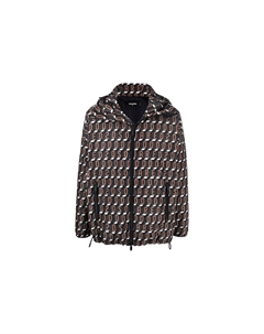 Ветровка с принтом логотипа, Brown Dsquared2