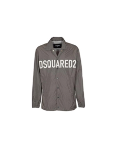 Куртка-рубашка с принтом логотипа, Gray Dsquared2