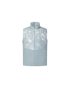 Мужская сине-серая пуховая жилетка, Blue Gray Fila