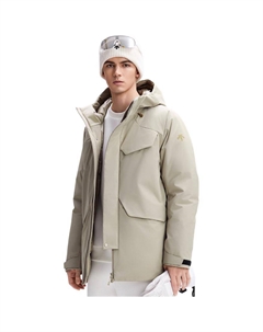 Пуховик SKI STYLE мужской, BR-Weathered Teak Descente