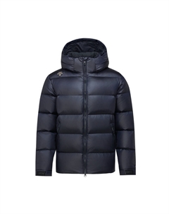 Спортивная куртка мужская укороченная блестящая утепленная пуховая, BK-Anthracite Descente