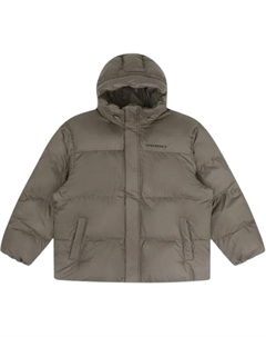 Пуховик мужской коричневый, Brown Converse