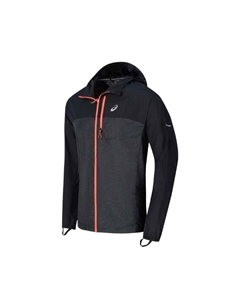 Куртка мужская черно-серая, Black/Gray Asics