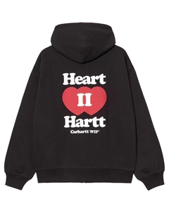 Худи с вышитым логотипом, Black Carhartt wip