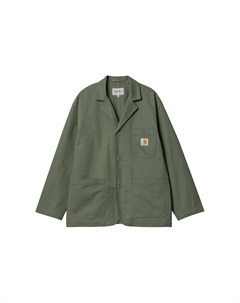 Однобортный хлопковый пиджак Midland, Olive Green Carhartt wip