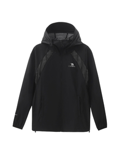 Мужская куртка для активного отдыха с сетчатыми вставками охлаждающим эффектом и защитой от ультрафиолета UPF50+, Phantom Black Camel