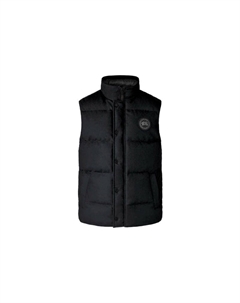 Вязаный жилет из шерсти, Charcoal Black Canada goose