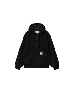 Активная флисовая толстовка с капюшоном, Black Carhartt wip