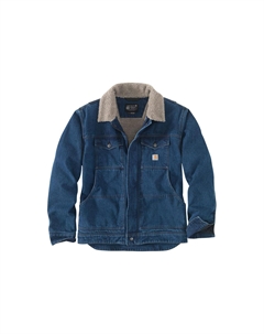 Джинсовая куртка с подкладкой из шерпы, Beech/Blue Carhartt