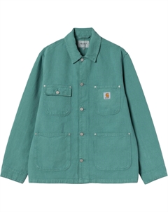 Рубашка-пиджак на пуговицах с накладным карманом, Green Carhartt wip