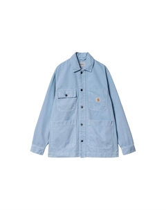 Гарнизонное пальто мужское матово-синее, Matte Blue Carhartt wip