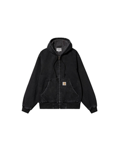 Активный худи, Stonewashed Black Carhartt wip