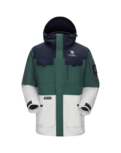 Ветровка мужская, Night Blue/Preppy Green/Light Pine White Camel