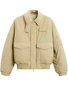 Пуховик мужской желто-зеленый, Yellow Green Zara