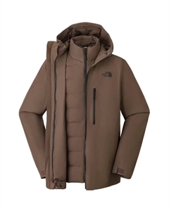 Городской исследовательский ветрозащитный утепленный плащ дымчато-коричневый, Smoky Brown The north face