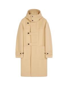 Полупальто дафлкот, Camel Brown Dries van noten