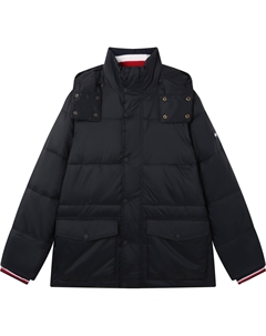 Пуховик мужской черный, Black Tommy hilfiger