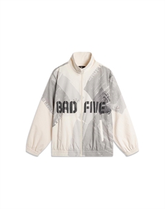 Пальто мужское светлое античное желтое с принтом, Light Antique Yellow All over Print Li-ning