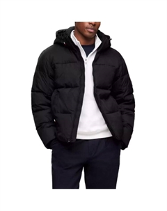 Пуховик мужской черный, Black Tommy hilfiger