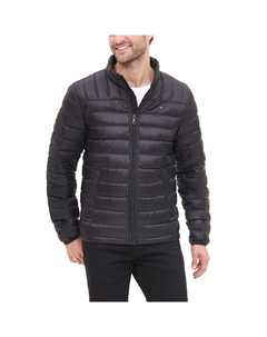 Пуховик мужской черный, Black Tommy hilfiger