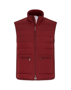 Воротник-воронка безрукавка с наполнителем, Red Thom browne