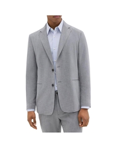 Мужской деловой костюм средний серый смешанный цвет, Medium Gray Mixed Color Theory