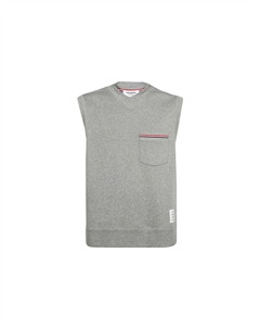 Хлопковый жилет в полоску RWB, Gray Thom browne