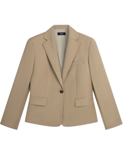 Женский деловой костюм верблюжьего цвета, Camel Theory