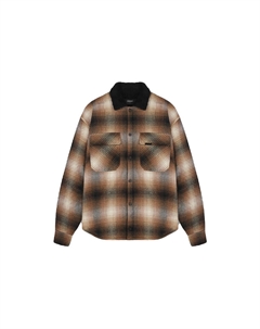 Бархатная куртка мужская коричневая, Brown Represent