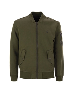 Застёгивающаяся на молнию кофта с длинными рукавами, Green Polo ralph lauren