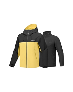 Термостойкая износостойкая дышащая водонепроницаемая ветровка, Mysterious Yellow/01UM Skechers