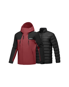 Ветровка мужская водонепроницаемая и дышащая, Plant Red-0187 Skechers