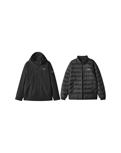 Ветровка мужская непромокаемая ветронепроницаемая с защитой от ультрафиолета, Carbon Black-0018 Skechers