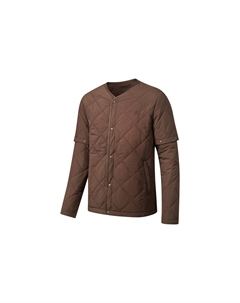 Пуховик мужской темно-коричневый, Dark Coffee Saucony