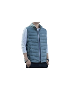 Пуховая жилетка для мужчин, Light Aqua Green Jeep spirit