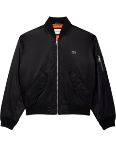 Утепленная куртка-бомбер, Black Lacoste