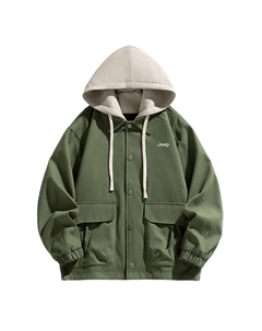 Пуховик зимний мужской, Army Green-1478 Collection Jeep