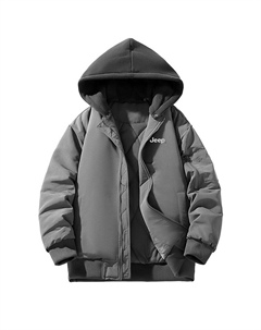 Пуховик зимний мужской, Volcanic Gray Jeep