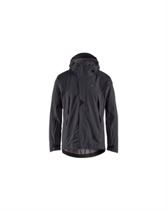 Klattermusen Куртка дождевик с капюшоном, Raven Black Klättermusen