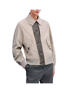 HERMES Куртка мужская серая, Gray Hermès