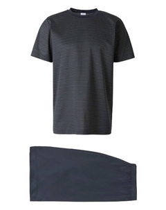 Полосатая пижама, синий Zimmerli