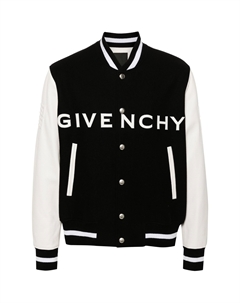 Стильная бомбер с детализированным логотипом, Black Givenchy
