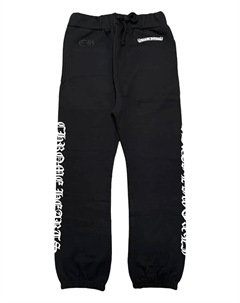 Спортивные брюки с логотипом, черный Chrome hearts